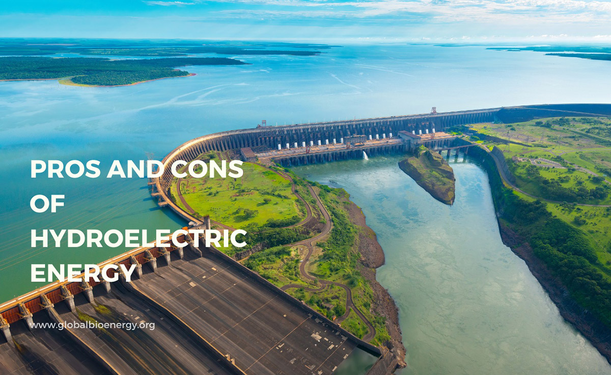 Aerial view of Hydroelectric Dam