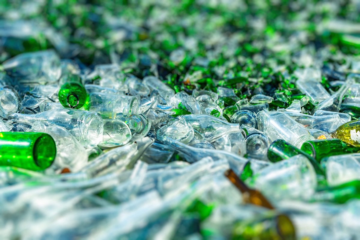 recycled glass business